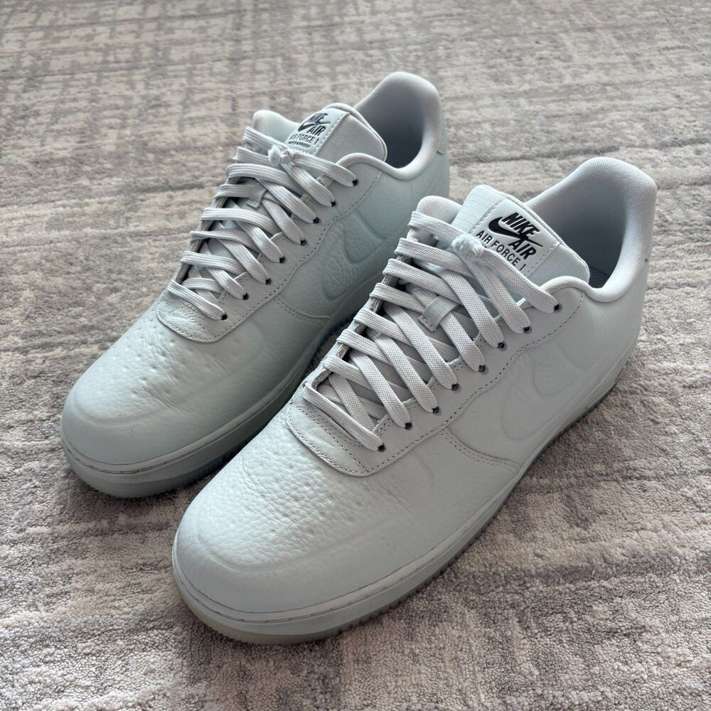 Nike Air Force 1 Low Pro Tech Waterproof Light Bone Sneakers FB8875-001 10.5